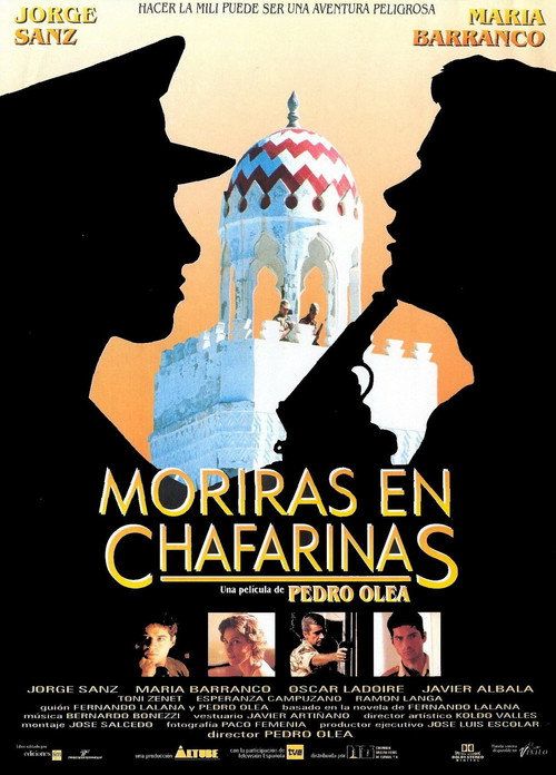 Cartel de Morirás en Chafarinas