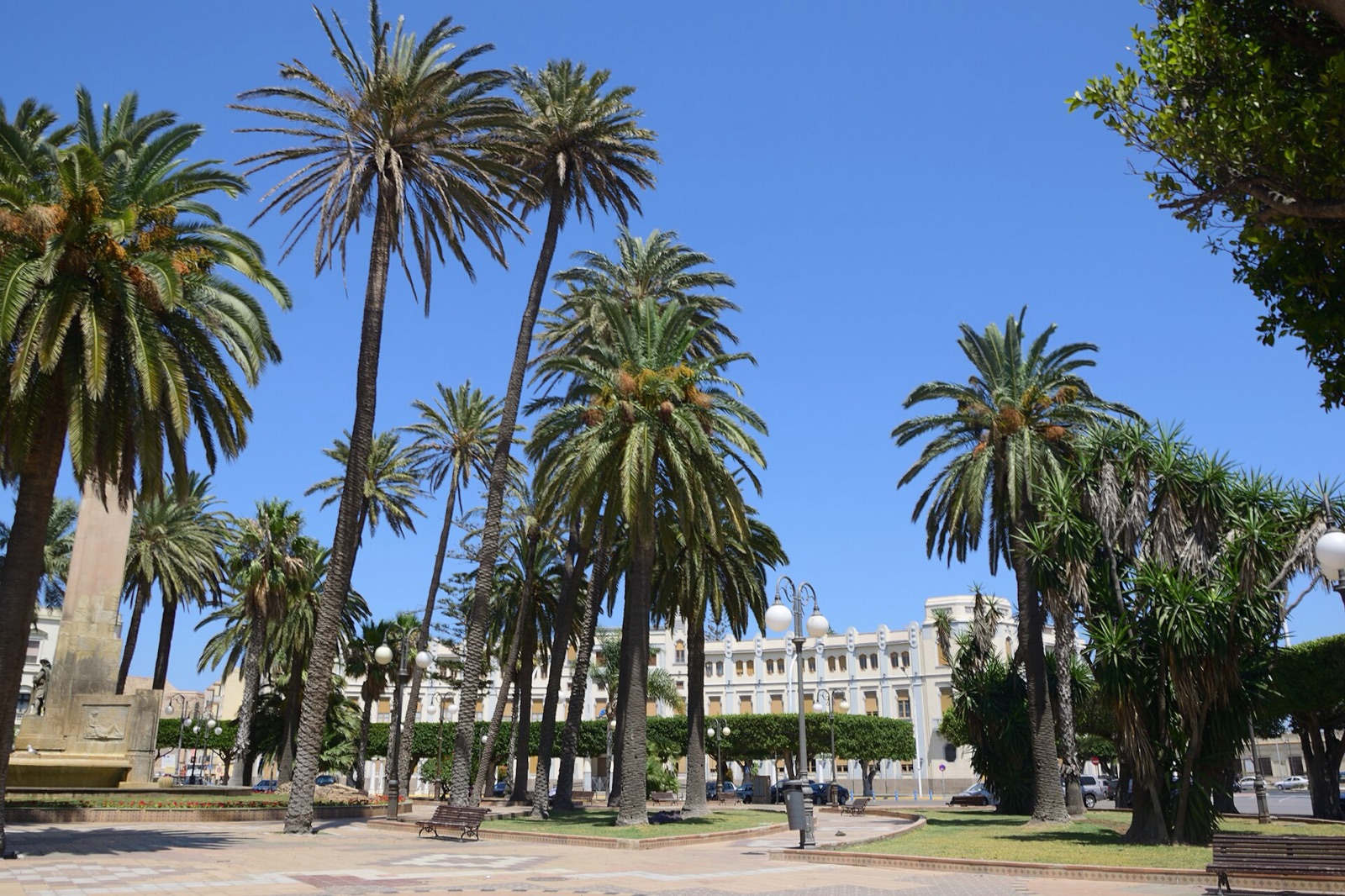 La plaza de España de Melilla