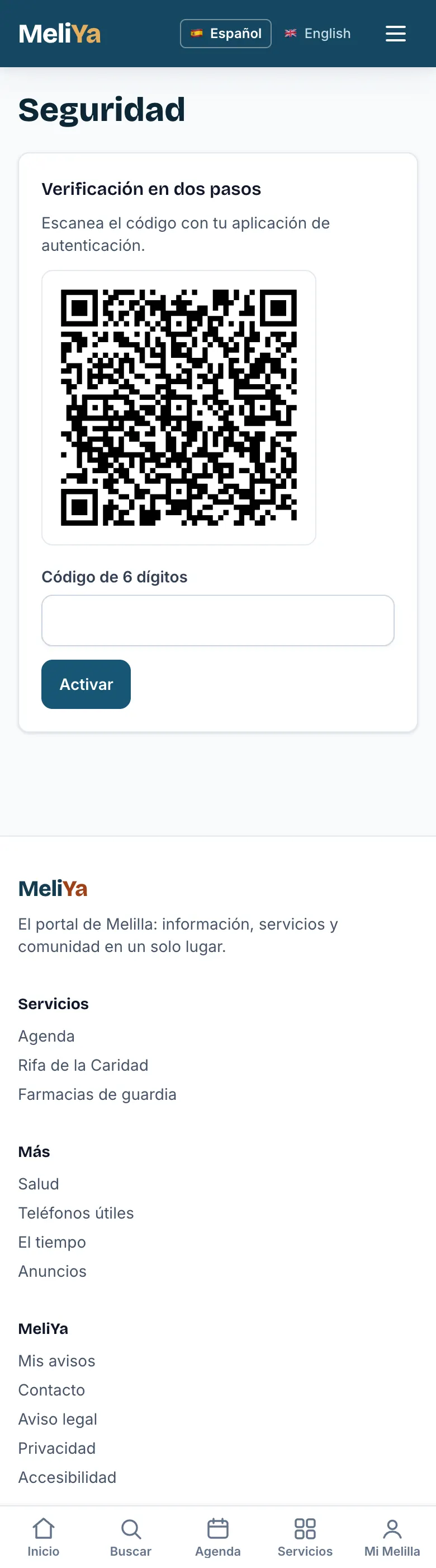 Seguridad: el código QR y el campo del código