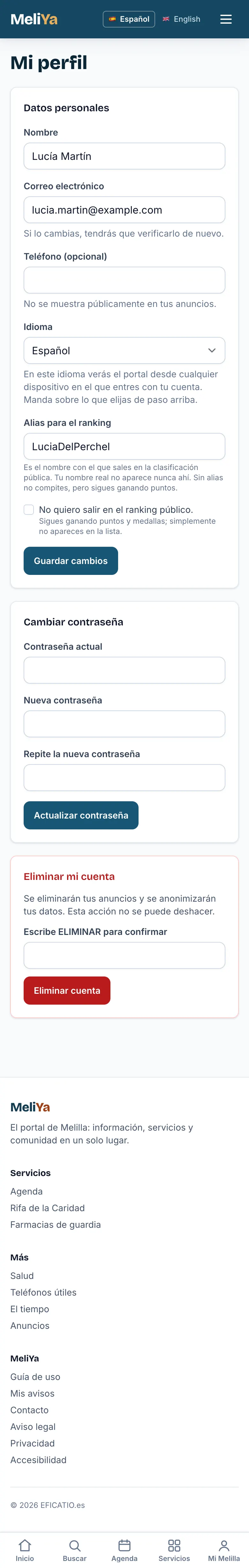 Mi perfil