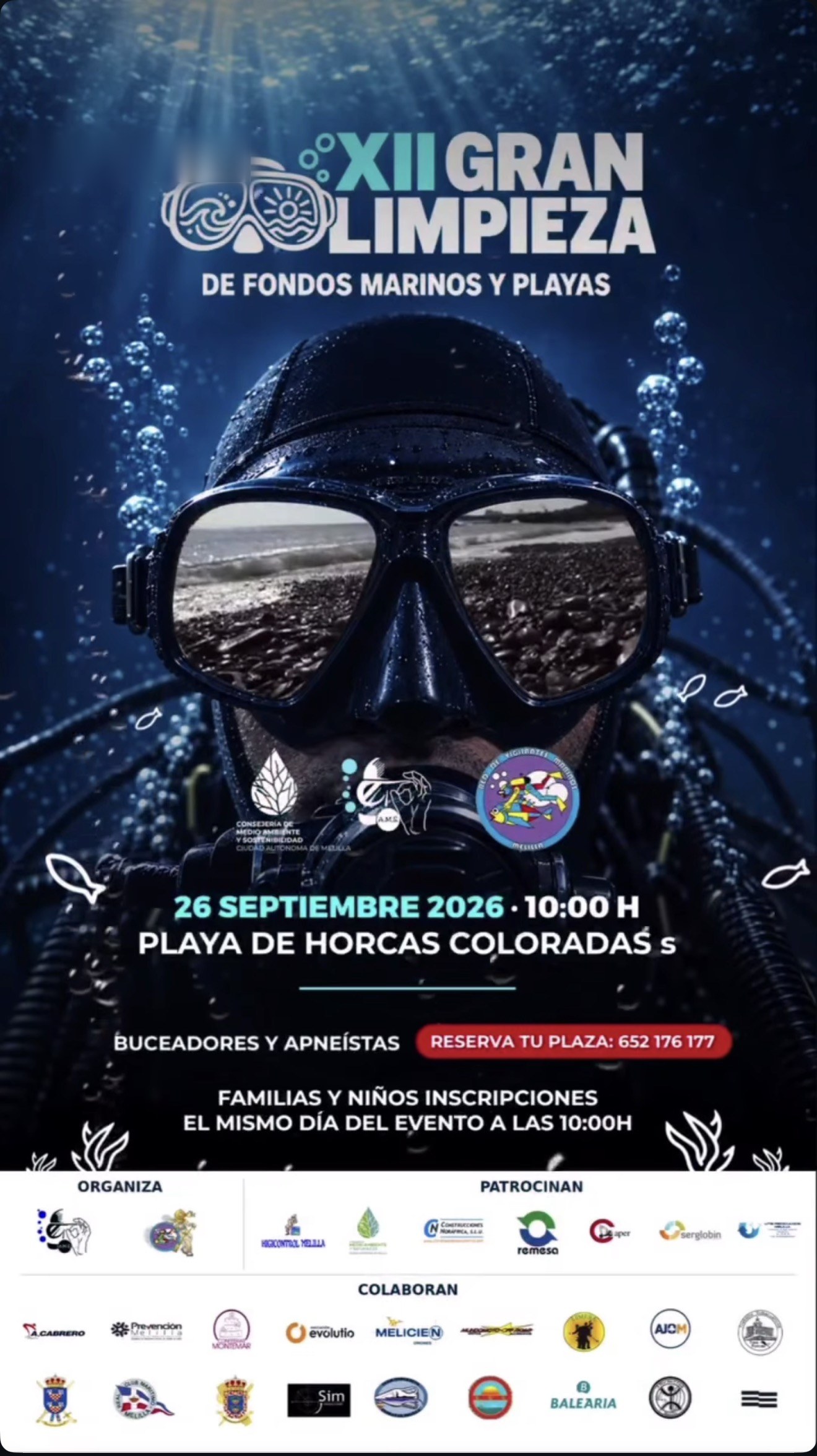 XII Gran Limpieza de Fondos Marinos y Playas