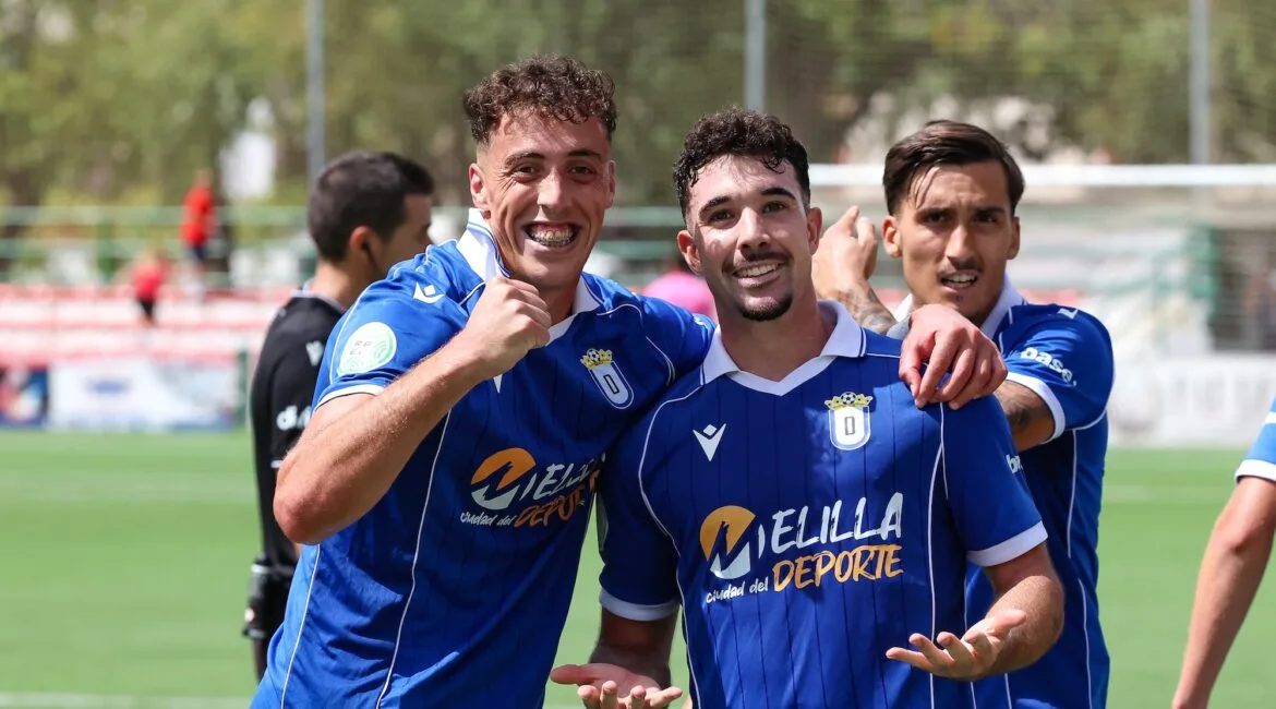 Jugadores de la UDMelilla