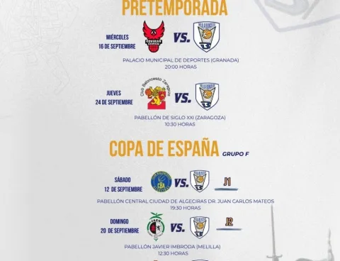 Imagen de la noticia: El Melilla Ciudad del Deporte debuta este sábado en la Copa España ante el CB Algeciras
