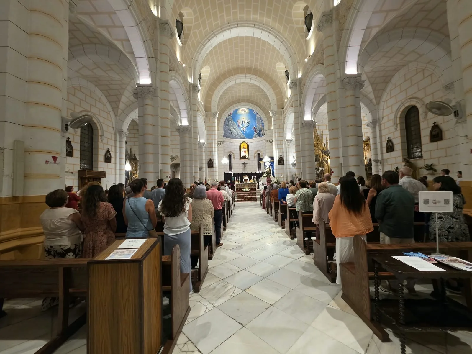 Misa en el Sagrado Corazón de Jesús