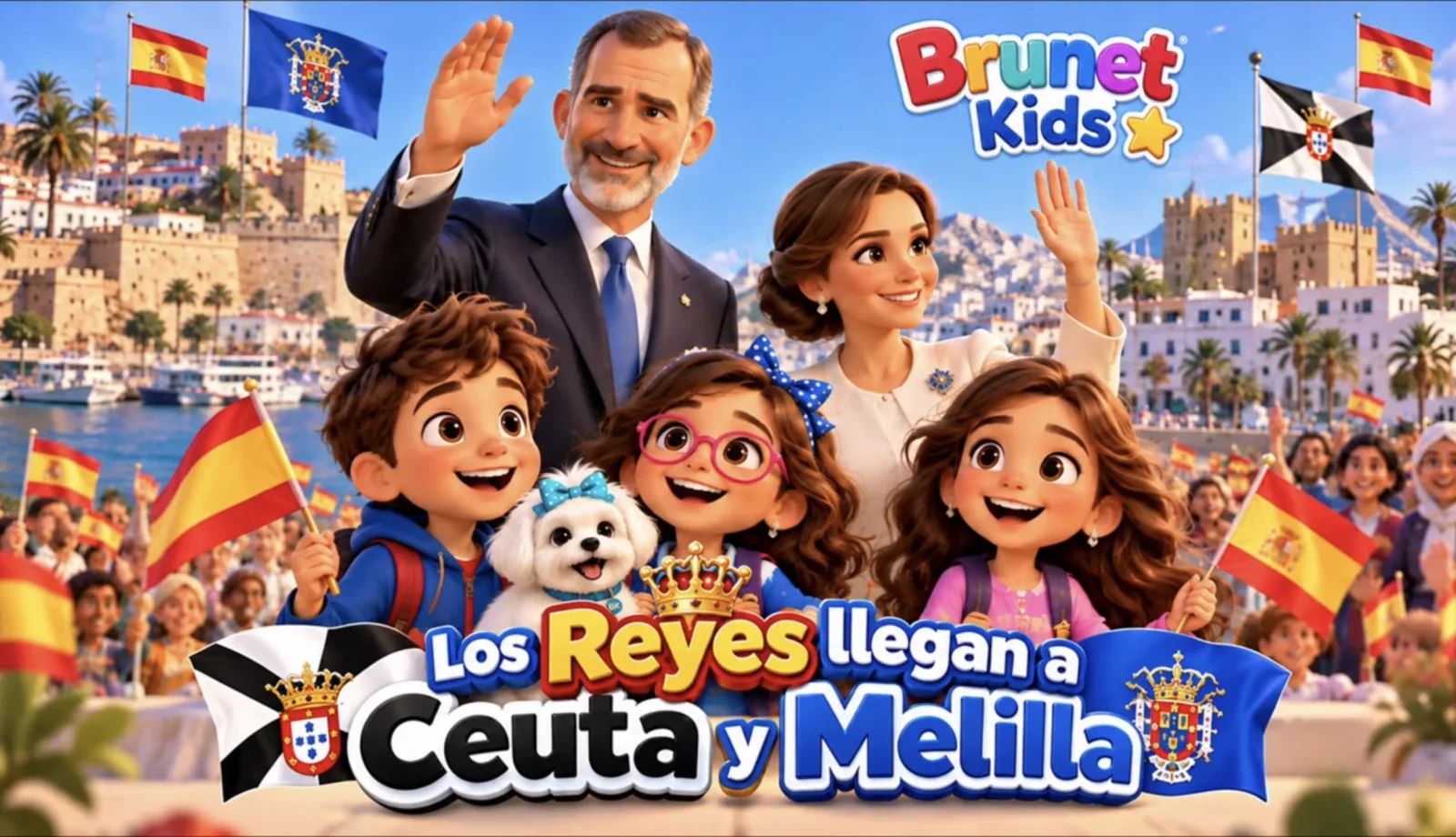 Imagen de la noticia: Antonio Brunet dedica una canción infantil a la visita de los Reyes a Ceuta y Melilla