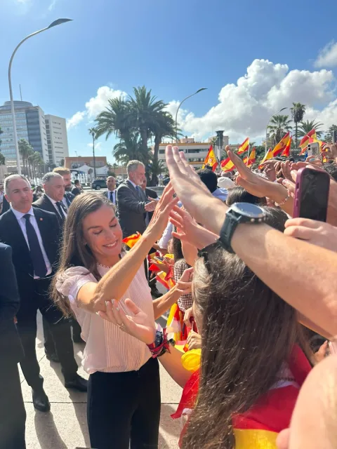 Los reyes en Melilla