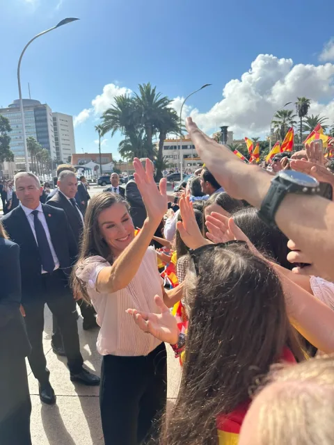 Los reyes en Melilla