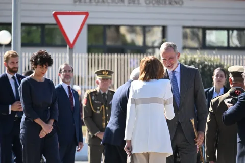 Los Reyes en Melilla