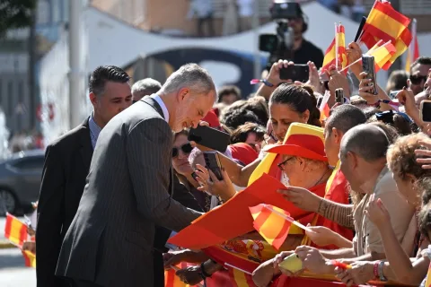 Los Reyes en Melilla