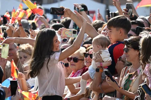 Los Reyes en Melilla