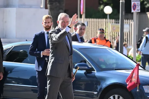 Los reyes en Melilla