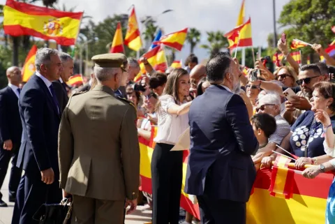 Foto de un lector: La visita de los Reyes