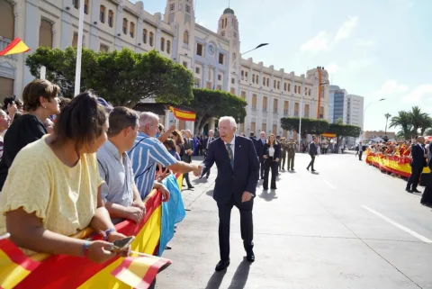 Foto de un lector: La visita de los Reyes