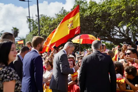 Foto de un lector: La visita de los Reyes