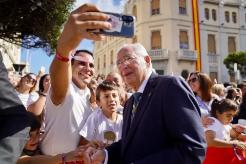 Foto de un lector: La visita de los Reyes