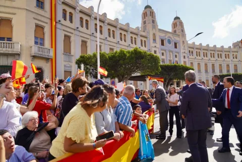 Foto de un lector: La visita de los Reyes