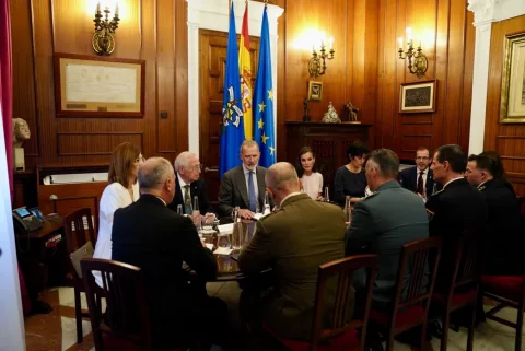 Foto de un lector: La visita de los Reyes