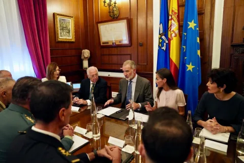 Foto de un lector: La visita de los Reyes