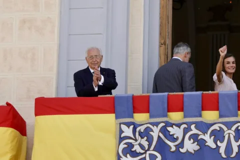Foto de un lector: La visita de los Reyes