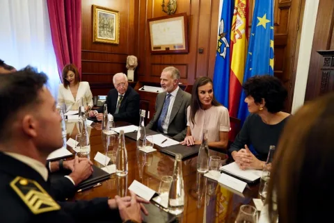 Foto de un lector: La visita de los Reyes