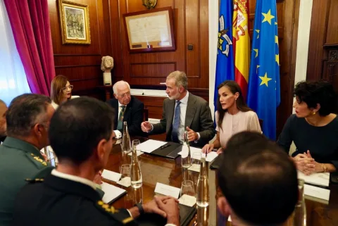 Foto de un lector: La visita de los Reyes