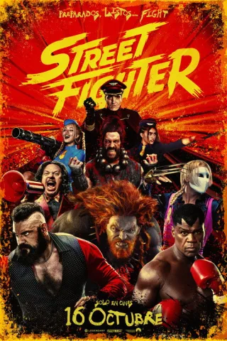 Cartel de Street Fighter