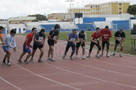 Los opositores para la Policía Local hoy se examinaban de las pruebas físicas