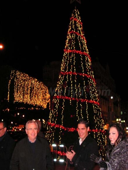 Un total de 1.800.000 bombillas de colores han dado la bienvenida ya a la Navidad 2008, un...