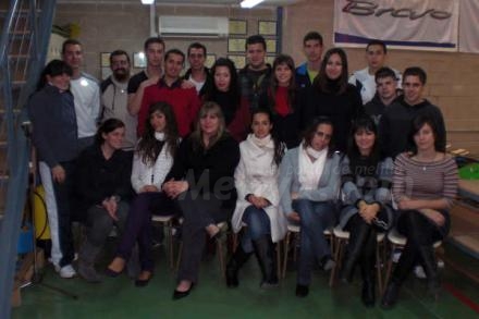 Participantes del curso de auxiliar de tiro olímpico