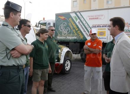 Ya está listo el equipo de Salinero, de la Guardia Civil, para competir en el VIII Enduro...