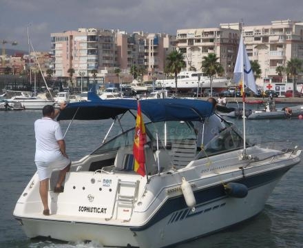 Han sido numerosas las embarcaciones de apoyo a la Semana Náutica, como es el caso de la '...