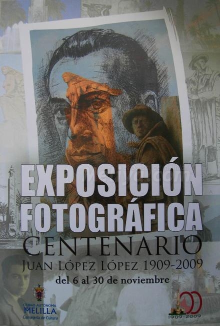 Cartel ilustrador de la exposición que se está celebrando sobre el centenario del escultor...