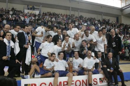 Felicidades al Melilla Baloncesto tras ganar la Copa del Príncipe.