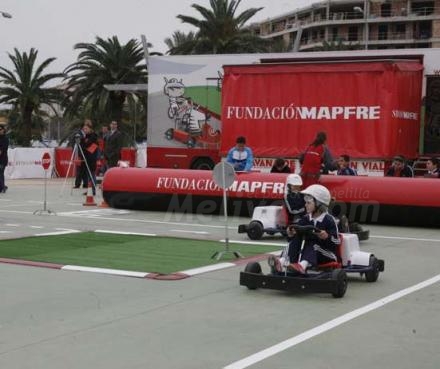 Gracias a la Fundación Mapfre, los más pequeños de Melilla se convierten en los conductore...