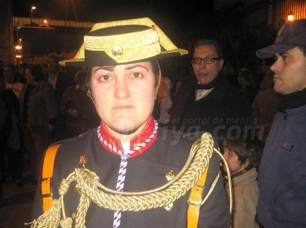 María José Domenech es la primera guardia civil melillense que escolta a 'La Sentencia' de...