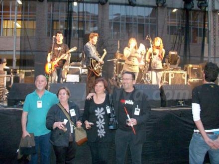 Las gentes de Rock Pálido -el grupo de Rafita- se lo pasan fenomenal