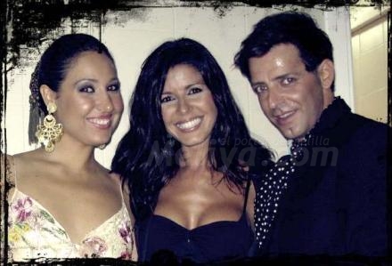 Tela de artistas: Estefanía Saavedra, Miriam Segura y Gonzalo Carmona