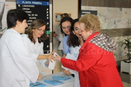 La higiene de las manos es fundamental y así lo confirma la actividad del Hospital Comarca...