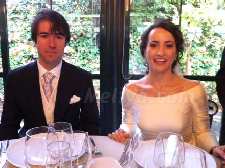 María Lamas, melillense y periodista de Telemadrid, y Nacho Cerisola se han casado en Mála...
