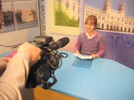 La niña ha invadido el estudio de TVM