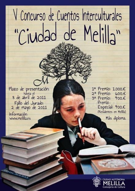 Bonito el cartel anunciador del nuevo certamen de cuentos organizado por la Consejería de...