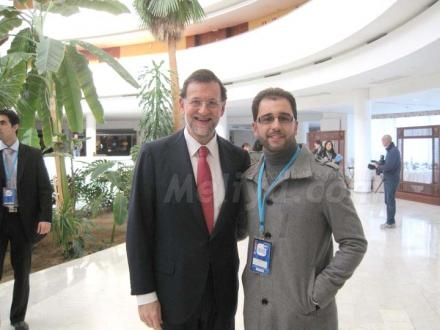 Caramba con don Ramón de la Cruz, tira alto el vicepresidente de la Casa de Ceuta en Melil...
