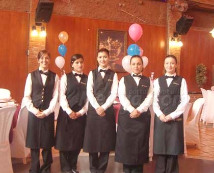 Y ejemplares, currantas, profesionales de la hostelería que brillan con luz propia