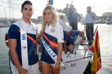 Jesús Avellaneda y Xenia Sánchez, mister y miss Melilla 2011, son desde hoy los reluciente...