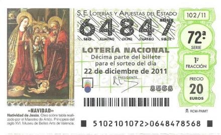La diosa fortuna de la Casa de Melilla en Málaga es la correspondiente al número de la fot...