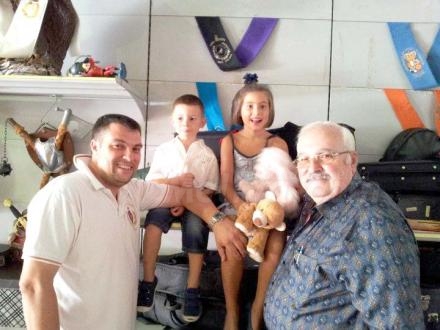 Tres generaciones de los Lucas de toda la vida para celebrar el cumleaños del patriarca Ju...