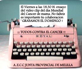 Magnífica ocurrencia para anunciar la grabación de un video que promueve la lucha contra e...