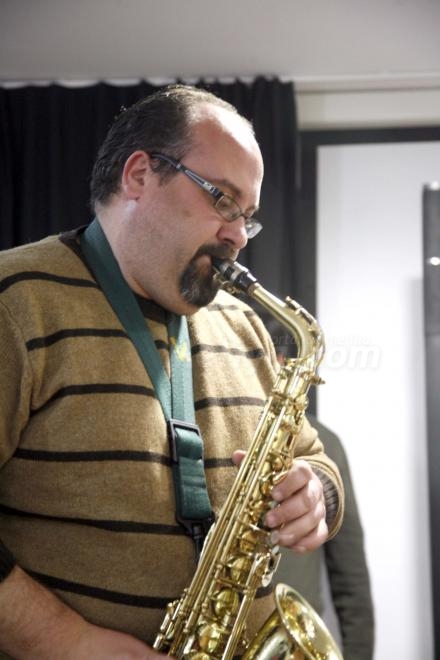 Josá María Chamorro 'Chamo' toma parte activa en el Jazz que todos los años vivimos gracia...