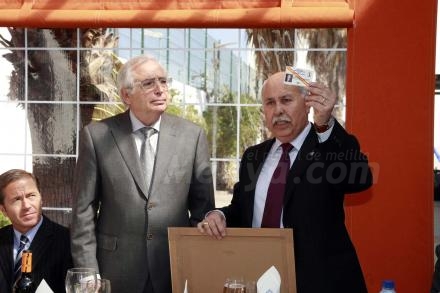 El presidente de la Ciudad Autónoma, Juan José Imbroda es socio de honor de la Asociación...