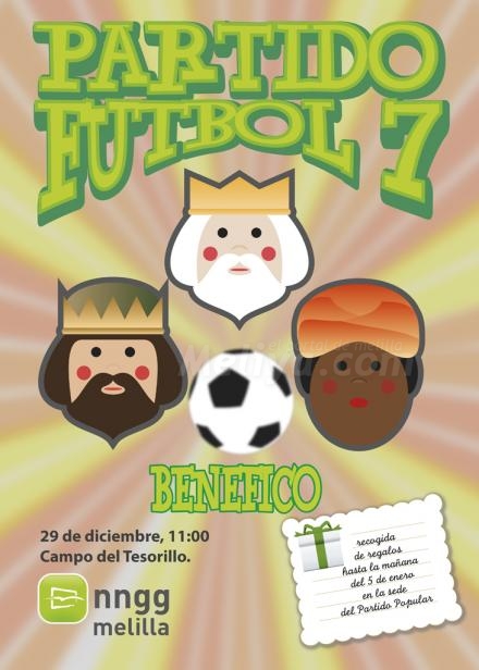 NNGG celebra un partido de fútbol solidario para recoger juguetes y regalos para los más n...